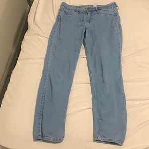 Light blue skinny jeans size 33
